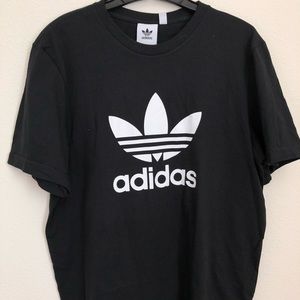 *New* Adidas Black Trefoil T-shirt